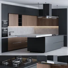 Kitchen Poliform Black